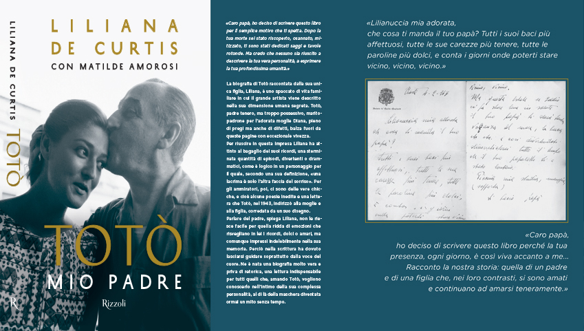 Rizzoli riedita il Libro "Totò Mio Padre"